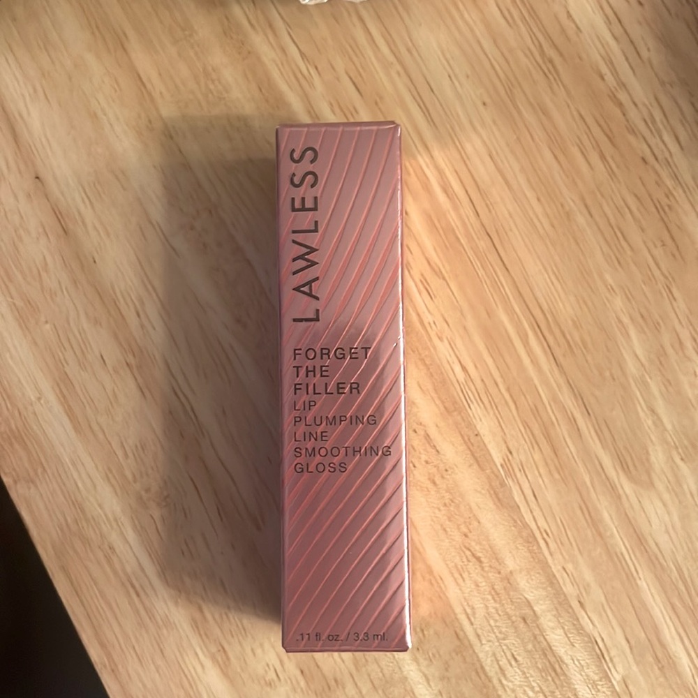 Lawless Beauty Forget the Filler Lip Plumping Line Smoothing Gloss 1.1